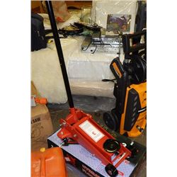 NEW - 3 Ton Floor Jack - low profile - retail over $300 - RED