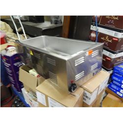 INDUSTRIAL RECTANGULAR FOOD WARMER - ADCRAFT - NO WARRANTY, NO GUARANTEE - LIKE NEW