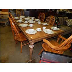 NEW DINING TABLE - LARGE - SOLID AND HEAVY