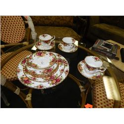 ROYAL ALBERT - OLD COUNTRY ROSE - 13 PC TTL