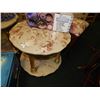 Image 1 : MARBLE TOP ROUND END TABLE