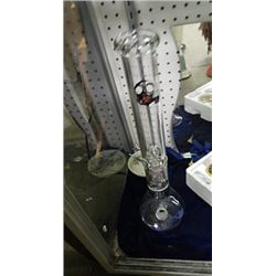 NEW GLASS BONG - 18" TALL