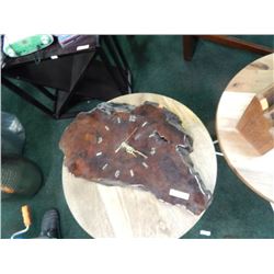 BURL CLOCK