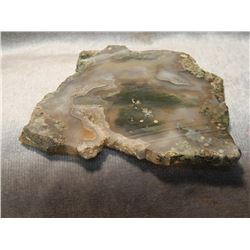 NATURAL SLAB OF NATURAL AGATE - GREY