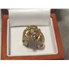 Image 2 : RING - SOLID BRASS - LION HEAD