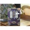 Image 1 : INLAID JEWELERY BOX AND CONTENTS