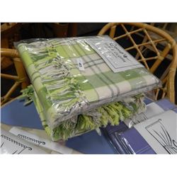NEW COSMO'S COTON TABLE CLOTHES - 52" X 72" - CREAM- 4 TTL