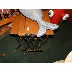 RETRO NESTING TABLES - 3 PC