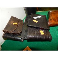 WALLETS - SOME VINTAGE - 6 TTL