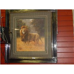 FRAMED LIMITED EDITION PRINT - SIMBA - SIMON COMBES - GALLERY PRICE ~$925