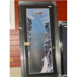FRAMED PRINT - LEAP OF FAITH - PATRICK LUNDQUEST -  GALLERY ESTIMATE ~$675