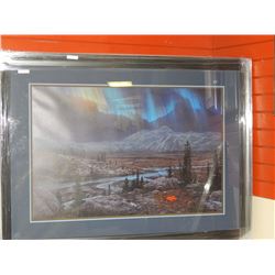 FRAMED LIMITED EDITION PRINT - MIDNIGHT FIRE - STEPHEN LYMAN - GALLERY PRICE ~$1525