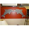 Image 1 : DOLPHINS - WOOD CARVED