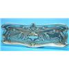 Image 1 : An Art Nouveau silver pin tray decorated with kingfishers, Chester 1909....