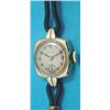 Image 1 : A ladys 9ct gold Rolex wrist watch with circular arabic dial and Prima movement....