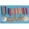 Image 1 : A Military Medal Group; comprising 1939-45, Africa with 8th Army bar, Italy, W.m. And M.M. to Bom...