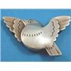 Image 1 : A Georg Jensen Sterling silver bird brooch, No.320, 1.75ins...