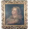 Image 1 : After WilkieOil on canvas,Portrait of a girl holding sheet music,18 x 16 ins....