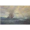 Image 1 : Hely Augustus Morton Smith (1862-1941)Oil on canvas,Sailing ship at sea,43 x 66 ins. Acanthus car...