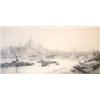 Image 1 : William Lionel Wyllie (1851-1931)Drypoint etching,The Thames and St Pauls,Signed in pencil,8 x 15...