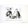 Image 1 : AntonPen and ink,"I Thought You Said You Had No Watches ?"Signed, inscribed Evening Standard, 196...
