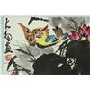 Image 21 : Chinese WC Paper Hand Scroll Flower & Bird Chen Da
