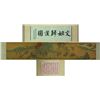 Image 1 : Chinese WC Silk Hand Scroll Figures Qiu Yin