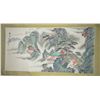 Image 1 : Chinese Watercolour on Paper Hanging Scroll