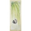 Image 1 : Chinese Watercolour Paper Hanging Scroll 2 Birds