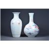 Image 2 : Set of 2: Chinese Famille Rose Vase Yongzheng
