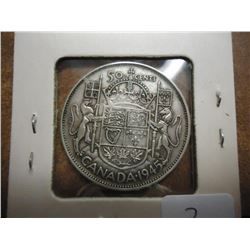 1945 CANADA SILVER 50 CENTS