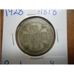 1928 GREAT BRITAIN SILVER FLORIN .1818 OZ. ASW