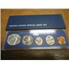 Image 1 : 1966 US SPECIAL MINT SET WITH BOX 40% SILVER JOHN F. KENNEDY HALF DOLLAR