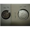 Image 2 : 2 MEXICO SILVER LIBERTADS 2013 1/10 OZ. & 2003 1/20 OZ. UNC'S