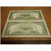 Image 2 : 1934-D & 1963 $5 BILLS 1934-D BLUE SEAL SILVER CERTIFICATE AND 1963 RED SEAL US  NOTE, 2 BILLS