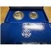 Image 1 : 1986-S STATUE OF LIBERTY 2 COIN PROOF SET SILVER DOLLAR AND CLAD HALF DOLLAR, ORIGINAL US MINT PACKA
