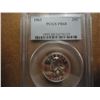 Image 1 : 1963 WASHINGTON SILVER QUARTER PCGS PR68