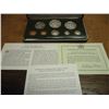 Image 2 : 1977 TRINIDAD TOBAGO 8 COIN PROOF SET WITH SILVER, TYPICAL RETAIL IS $75.00