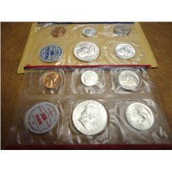 1961 SILVER US MINT SET (UNC) P/D (WITH ENVELOPE)