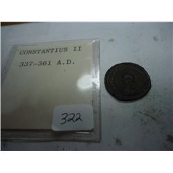 337-361 A.D. CONSTANTIUS  II ANCIENT COIN