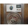 Image 2 : 2000-S SILVER MASSACHUSETTS QUARTER PCGS PR69 DCAM