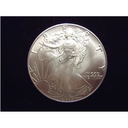 1987 AMERICAN SILVER EAGLE UNC