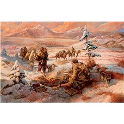 Shoshone Hunters Return