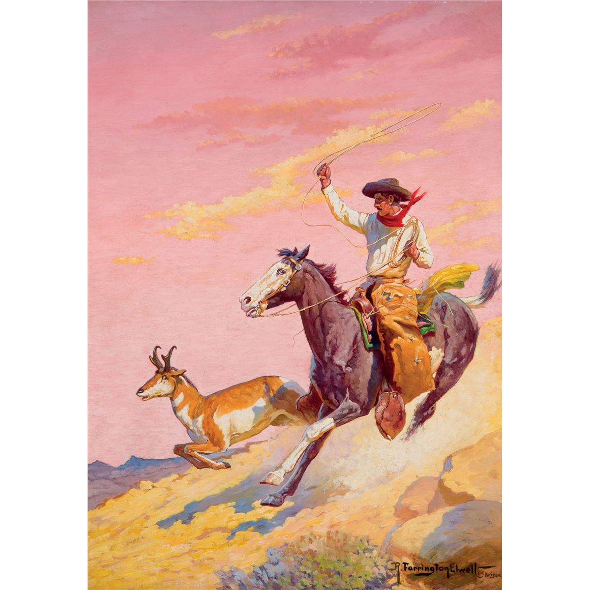 Antelope Rope Roping the Antelope