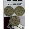 Image 2 : 3-Pack of 1914 & 1915 Barber Dimes