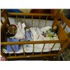 Image 2 : Porcelain Dolls & Doll Crib