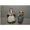 Image 1 : Two Royal Doulton figurines including A Stitch in Time HN2352 and Rest Awhile HN2728