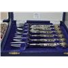 Image 4 : Three boxed set of flatware including two matching each of six spreaders and six lobster forks all w