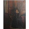 Image 1 : Antique heavy gilt framed oil on canvas painting of Mary Queen of Scots, no signature seen marked on