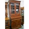 Image 1 : Two piece chest on chest, storage/book cabinet 85" in height